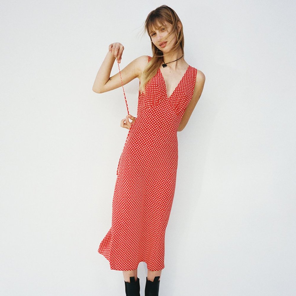 Réalisation Par Stephanie Dress in Red Size L